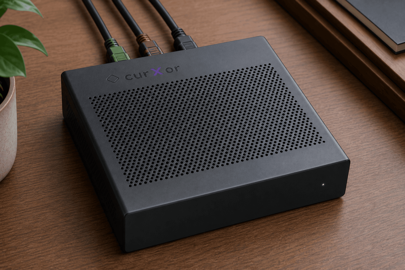 curXor MS-S1-class appliance — product still