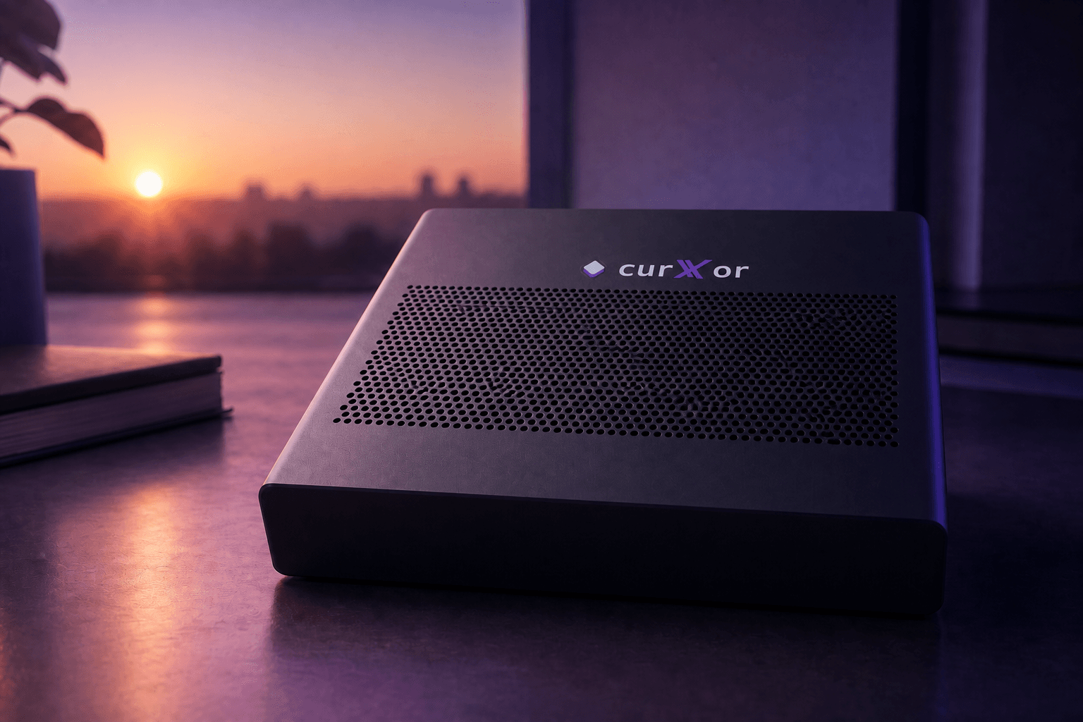 curXor MS-S1-class appliance — soft dream product still